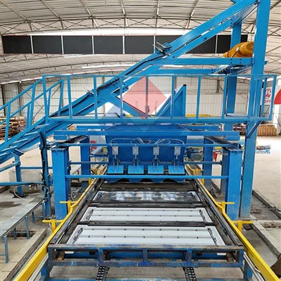 Automatikus beton határkerítés gyártóvezeték